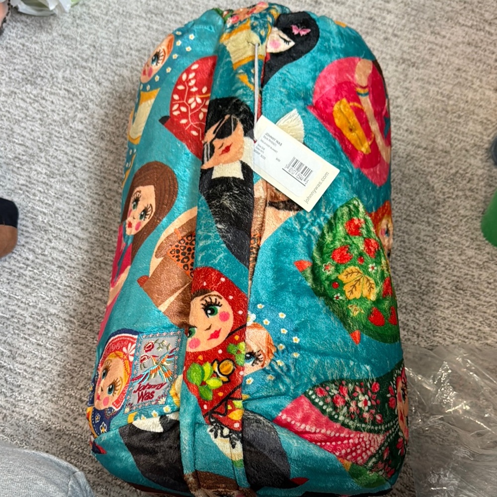 Johnny Was dolls cozy blanket